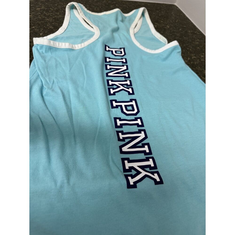 PINK Racerback Tank Top - Picture 2 of 5